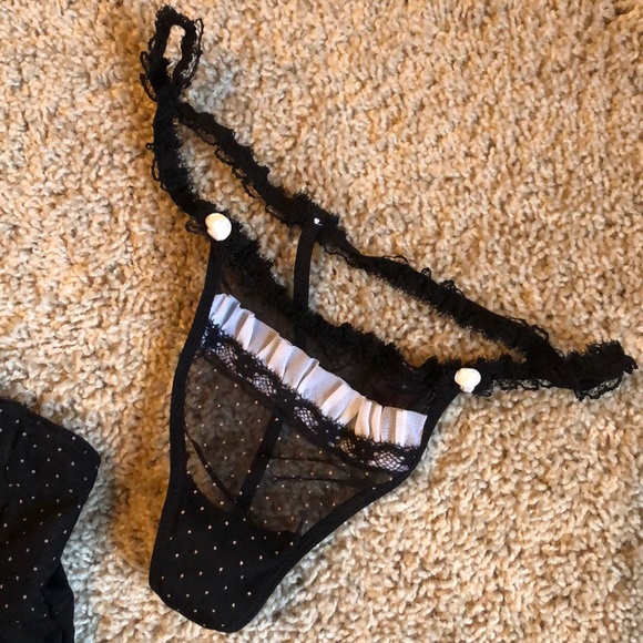 Babydoll Lingerie with thong - Picture 2 of 6